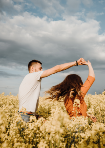 Un couple heureux